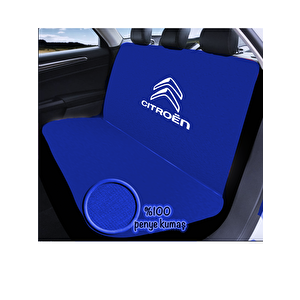 Citroen C5 Koltuk Kılıfı Penye Tam Uyum Set Siyah