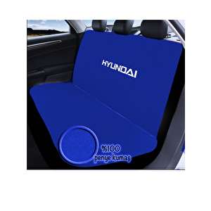 Mirsepet Oto Koltuk Kılıfı Hyundai Accent Era Uyumlu   Araç Servis Kılıfı Terletmez,yıkanabilir Lacivert