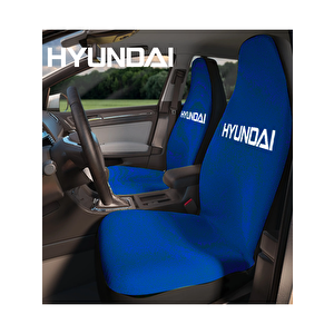 Oto Koltuk Kılıfı Hyundai Accent Uyumlu %100 Penye   Araç Servis Kılıfı Terletmez,yıkanabilir Lacivert