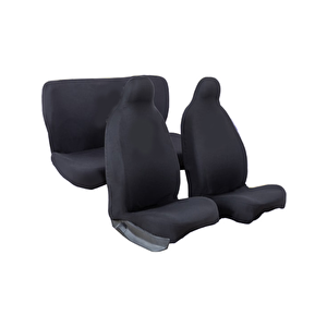 Seat Leon Koltuk Kılıfı Penye Full Araç Set Siyah