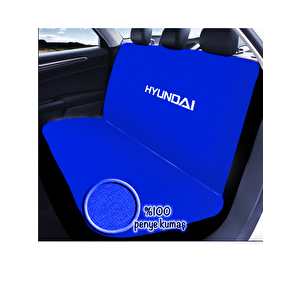 Oto Koltuk Kılıfı Hyundai Accent Era Uyumlu   Araç Servis Kılıfı Terletmez,yıkanabilir Mavi