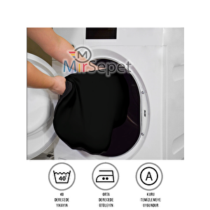 Mirsepet Oto Koltuk Kılıfı Cıtroen C5 Uyumlu %100 Penye   Araç Servis Kılıfı Terletmez,yıkanabilir Siyah