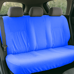 Mirsepet Mazda 323 Serisi Oto Koltuk Kılıfı Penye Servis Kılıfı Set Mavi