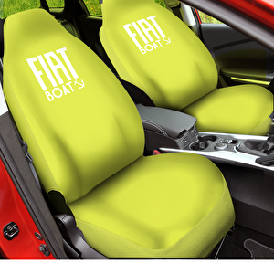 Penye Oto Koltuk Kılıfı Fiat Egea Firefly Uyumlu Yıkanabilir Kolay Montaj Sarı