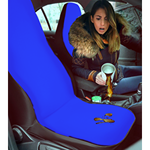 Mirsepet Penye Oto Koltuk Kılıfı Fiat Fiorino Uyumlu Yıkanabilir Kolay Montaj Mavi