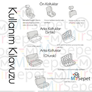 Tofaş Tipo Uyumlu Koltuk Koruyucu Penye Full Araç Set