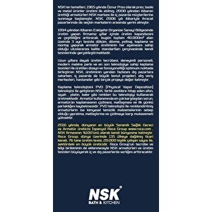 Nsk Alamera Banyo Bataryası Mix Aç Kapa 5 Yıl Garantili 902