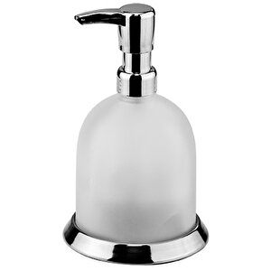 Banyo Dali Sıvı Sabunluk Cam Krom  Dispenser 81209