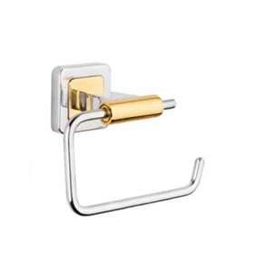 T-may Banyo Local Titan Tuvalet Kağıtlığı Kapaksız Altın 71510-1
