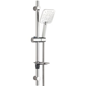 T-may Çamlıca Oval Borulu Hareketli Sürgülü Duş Seti Üst Takımı