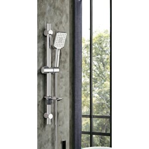 T-may Belen Oval Borulu Hareketli Sürgülü Duş Seti Üst Takımı