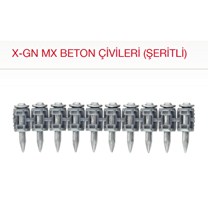 Hi̇lti̇ X-gn 27 Mx Tabanca Çi̇vi̇si̇ 750 Adet + Gc 21 & 22 Tabanca Gazı
