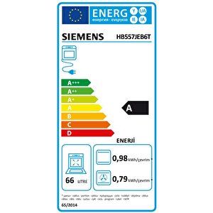 Siemens Hb557jeb6t Siyah Ankastre Fırın