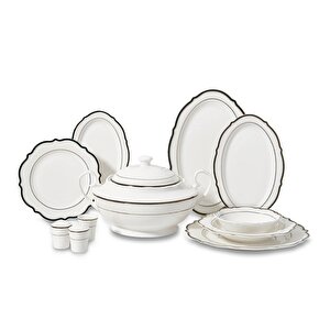 A8240 Eliza Collection 60 Parça Yuvarlak Yemek Takımı