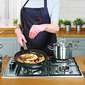 A2831 Proline Nero Granit Tava 22 Cm