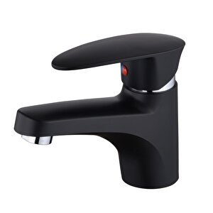 Polyfit Siyah Mix Lavabo Bataryası Mini model 12 cm