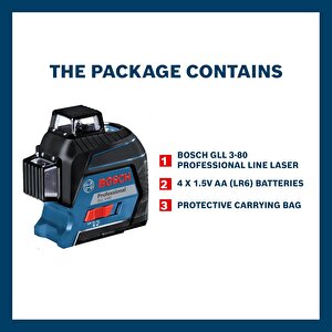 Professional Gll 3-80 Çizgi Lazer - 0601063s00