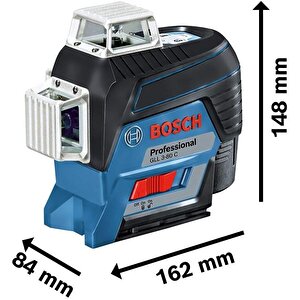 Gll 3-80 C +  Bt150 Çizgili Hizalama Lazeri