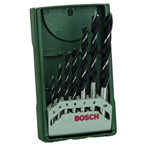 Bosch Xline Mini 7 Parça Ahşap Matkap Ucu Seti 2607019580
