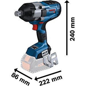 Professional Gds 18v-1050 H Akülü Somun Sıkma Makinesi (akü Ve Şarj Dahil Değil) - 06019j8500