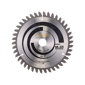 Multi Material 160*20/16mm 42 Diş Elmas Daire Testere Bıçağı 2608640503