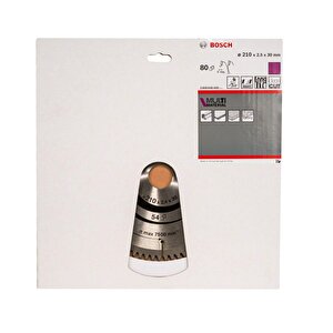 Multi Material 210*30 Mm 80 Diş Elmas Daire Testere Bıçağı 2608640445