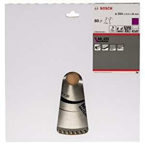 Bosch Multi Material 254*30 Mm 80 Diş Elmas Daire Testere Bıçağı 2608640450