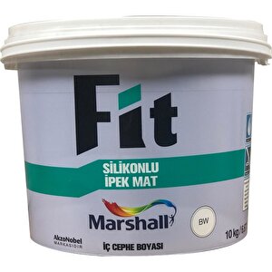 Fit Silikonlu İpek Mat İç Cephe Duvar Boyası 10 Kg Fildişi