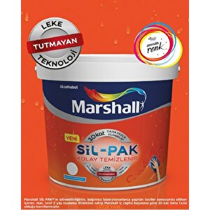 Marshall Sil-pak Leke Tutmaz Duvar Boyası 7.5 Lt