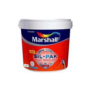 Sil-pak Leke Tutmaz Duvar Boyası 7.5 Lt Keçe