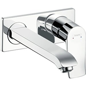Metris Tek Kollu Lavabo Bataryası 22.5cm Gaga Krom 31086000
