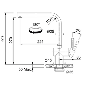 Atlas Neo Sensor Spiralli Armatür 115.0625.523