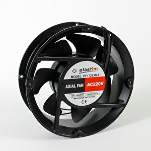 Plasti̇m 220v Ac – 172x163x51 Mm Rulmanlı Aksiyel Fan