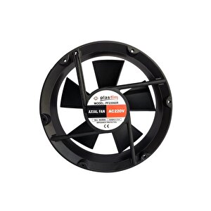 Plasti̇m Pf22060r Rulmanli Aksi̇yel Fan (220v Dc – 220x220x60 Mm)