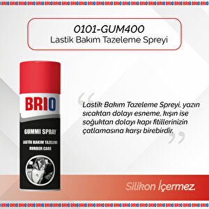 Lastik Bakım Tazeleme Spreyi 400 Ml