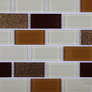 Mutfak Tezgah Arası Kristal Mozaik Cam Mozaik Mcm Mp 401/s
