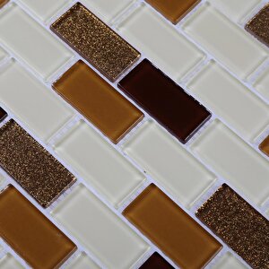Mutfak Tezgah Arası Kristal Mozaik Cam Mozaik Mcm Mp 401/s