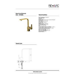 Aqua Evye Bataryasi Altin 941888l