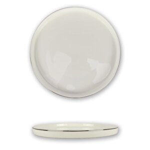 Mikasa Moor Silver Modern Porselen Pasta Tabağı - P153.898948