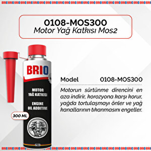 Brio Motor Yağ Katkısı Mos2 300