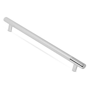 Nobel Hitit Çekmece Dolap Kapak Kulpu Kulbu 256 Mm Mat Krom Kulp (4 Adet)