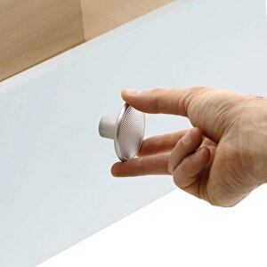 Festiva Düğme Çekmece Dolap Dolabı Kapak Kulpu Kulpları Kulbu Mat Krom Metal Kulp Mobilya Mutfak