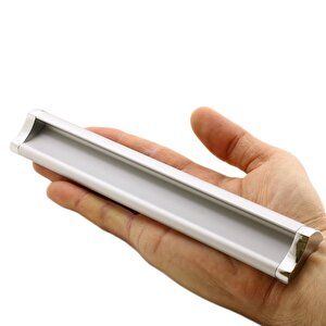 Plus Mobilya Dolap Kapak Çekmece Kulpu Kulbu 192 Mm Mat Krom Metal Kulp