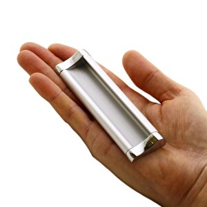 Plus Mobilya Mutfak Dolap Dolabı Kapak Çekmece Kulpu Kulbu (96 Mm-9.6 Cm) Mat Krom Metal Kulpları