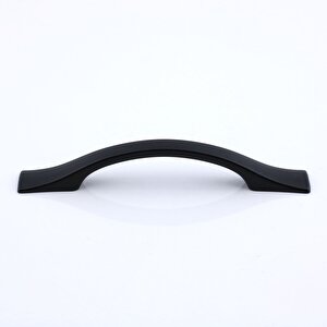 Gül Zirve Çekmece Dolap Dolabı Kulpu Kulbu (96 Mm-9.6 Cm) Mat Siyah Metal Kulpları Mobilya Mutfak