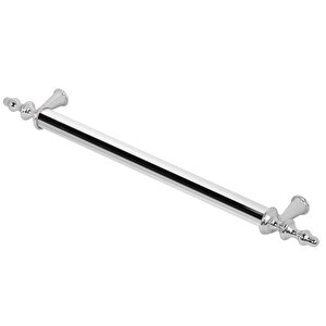 Ovacık Çekmece Dolap Dolabı Kulpu Kulbu Lüks Metal Krom Kulp (224 Mm-22.4 Cm) Mobilya Mutfak