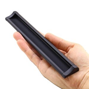 Plus Mobilya Dolap Kapak Çekmece Kulpu Kulbu 192 Mm Mat Siyah Metal Kulp