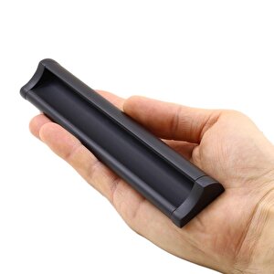 Plus Mobilya Mutfak Dolap Dolabı Kapak Çekmece Kulpu Kulbu (160 Mm-16.0 Cm) Mat Siyah Metal Kulpları