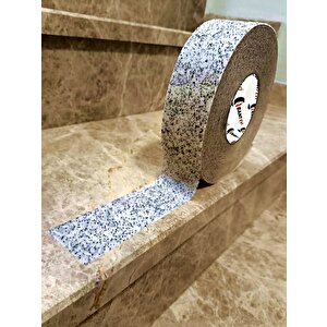 Kum Desenli Merdiven Kaydırmaz Bant 5cmx15m Kum Rengi Zemin Kaymaz Bant Kahverengi