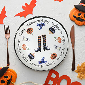 Halloween Happy Servis Tabağı 26 Cm 19950